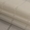1 Yard White Cotton Poplin Fabric with Ladder Stitched Stripes Solid and Stripes